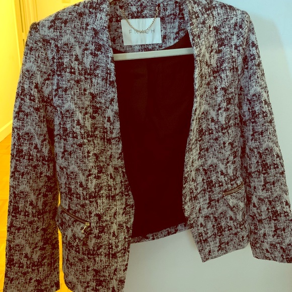 black and blue patterned women’s blazer - Picture 1 of 1